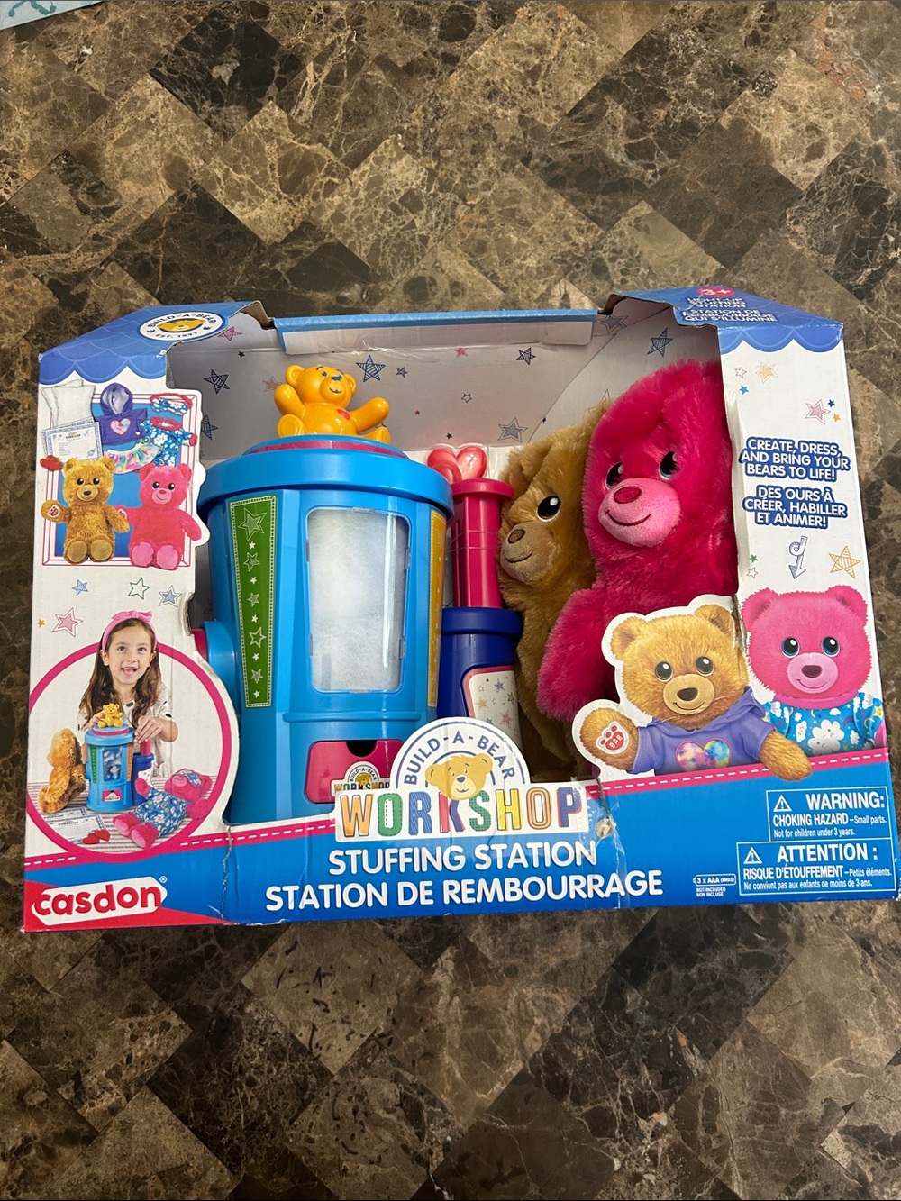 BNIB 🆕 Build-A-Bear Workshop Stuffing Station with Lights